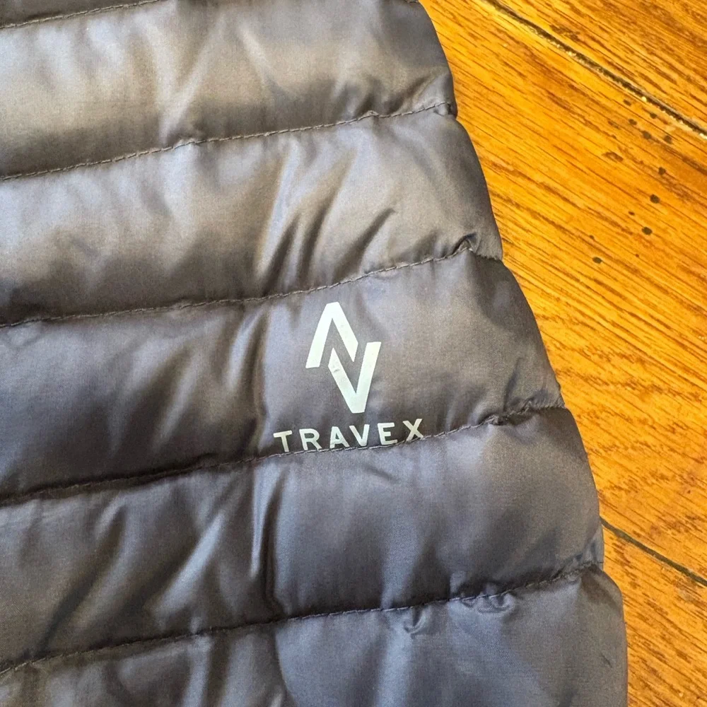 Eddie Bauer Men's Gray Travex EB700 Down lightweight Puffer Gorp Core Jacket M - Picture 10 of 11